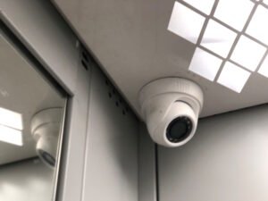 Uso de câmeras de segurança